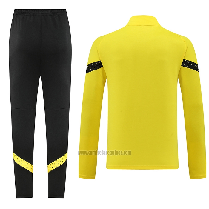 Chandal de Chaqueta del Borussia Dortmund 2022-2023 Amarillo